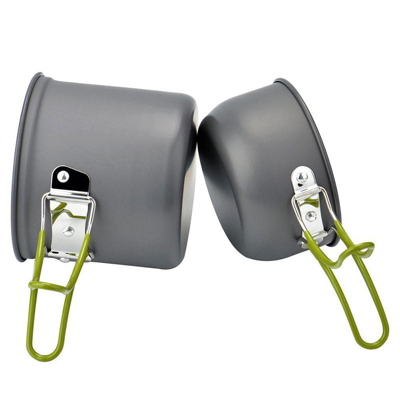 Outdoor Portable Camping Cookware With Tableware