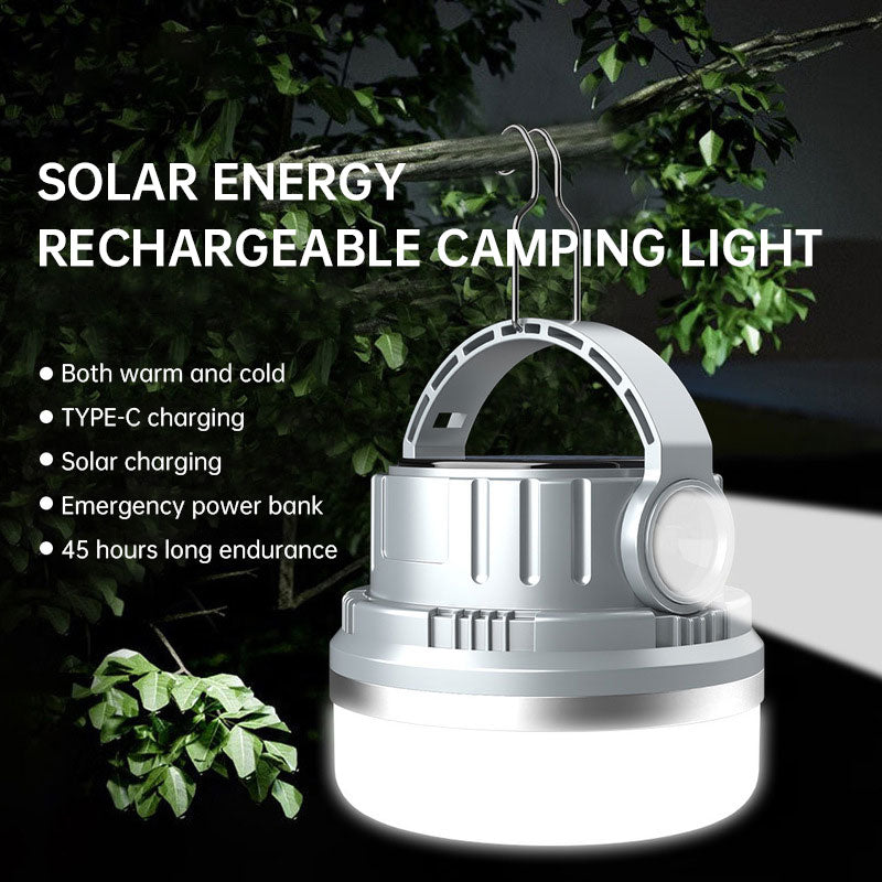 Outdoor Camping Light with Solar Charging