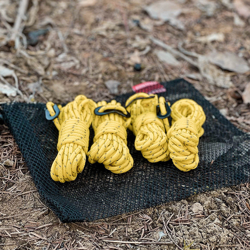 Outdoor Camping 4mm Reflective Tent Rope