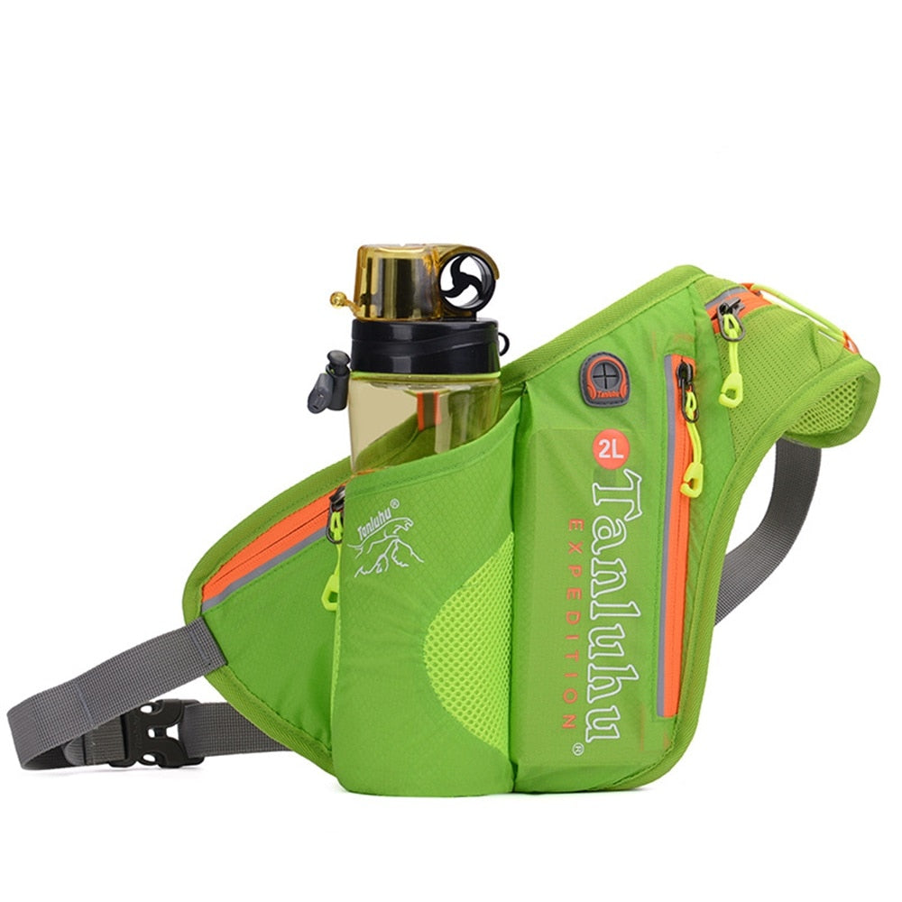Reflective Waist Running Bags with Bottle Holder