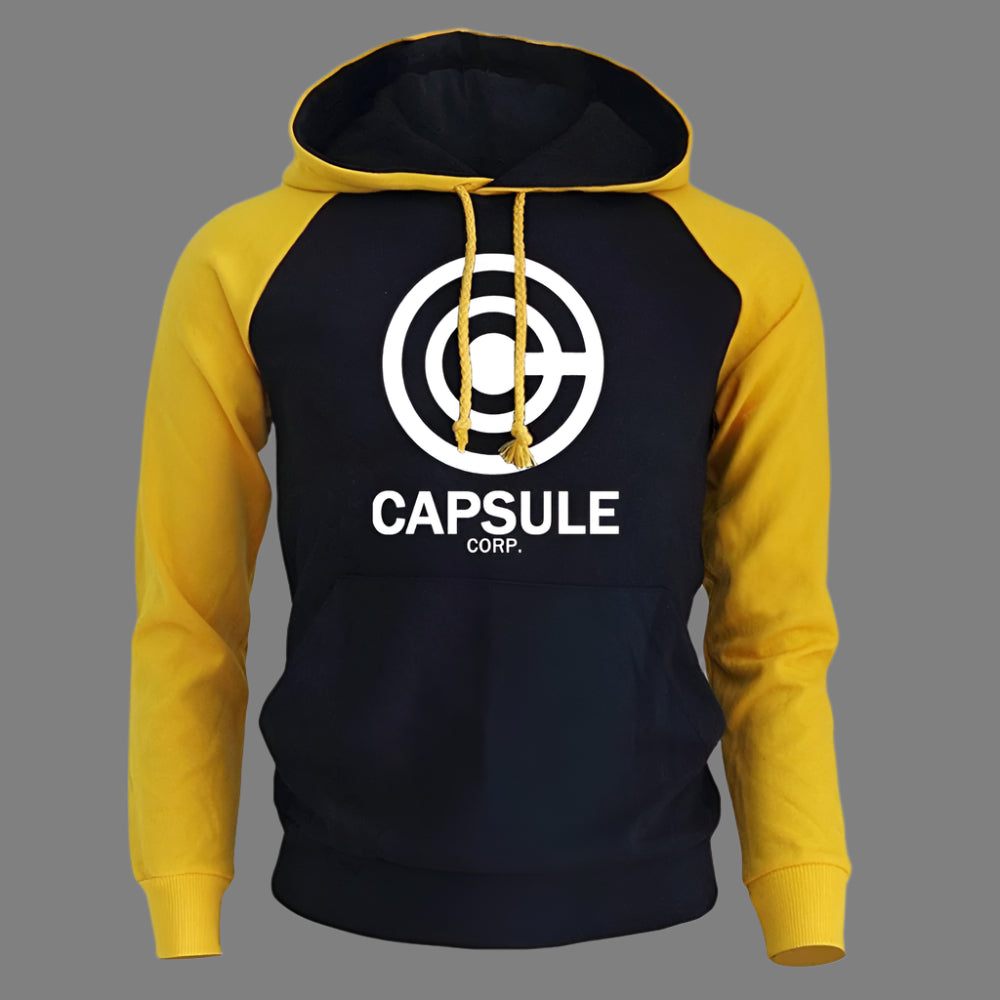 Fleece Raglan Sweatshirts Harajuku Anime DRAGON BALL Print Streetwear Hoodies Men Fashion Tracksuit K-pop