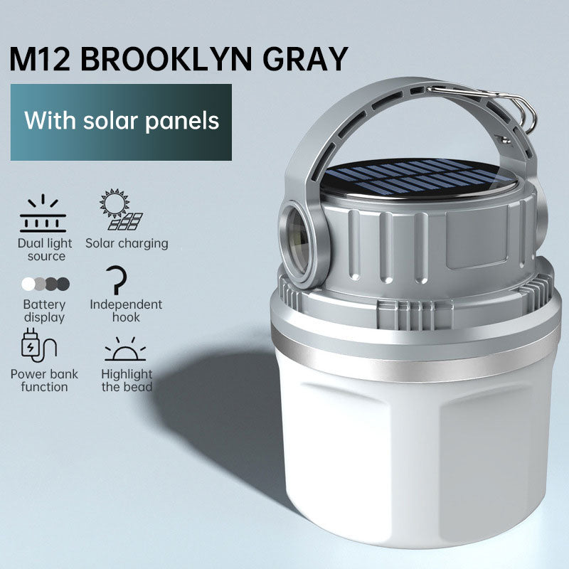 Outdoor Camping Light with Solar Charging