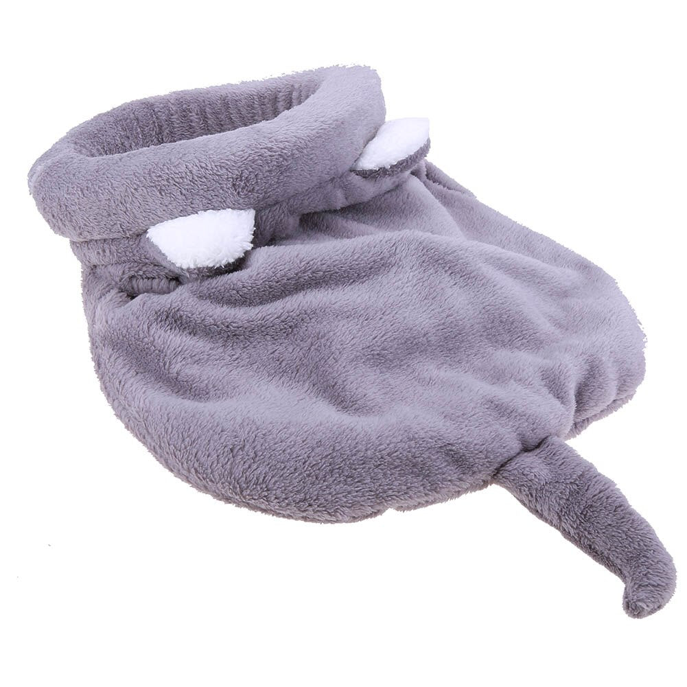 Warm Coral Fleece Cat Sleeping Bag Bed For Puppy Small Dogs Pets Cat Mat Bed Kennel House Warm Sleeping Bed For Pets