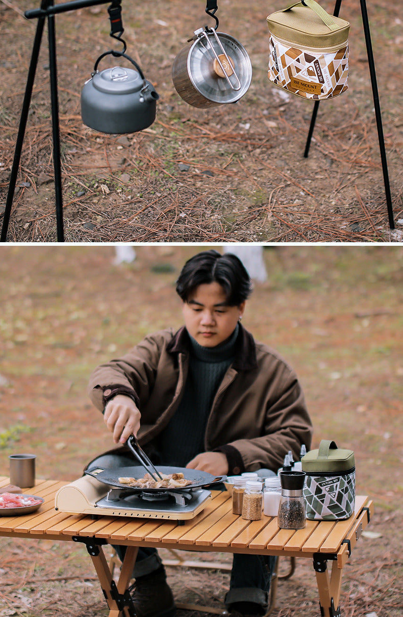 Outdoor 7-piece camping seasoning