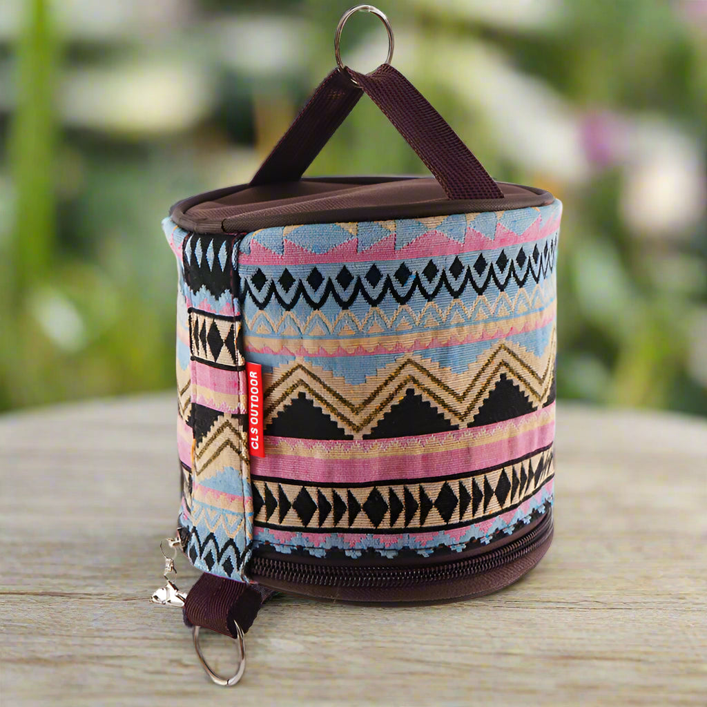 Outdoor camping ethnic style tissue box