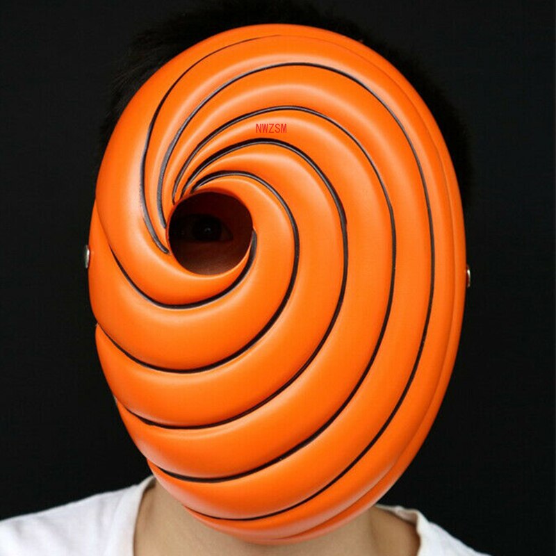 Anime Akatsuki Uchiha Mask Tobi Obito Akatsuki Ninja Madara Cosplay Costumes Resin Masks Halloween