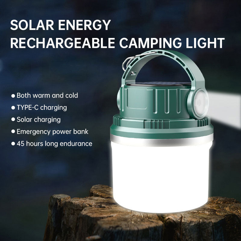 Outdoor Camping Light with Solar Charging