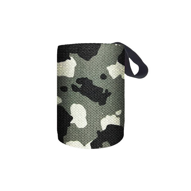 1 Pair Camouflage nylon stretch wrap protects wrist Weightlifting wristband bandage sports protector wristband
