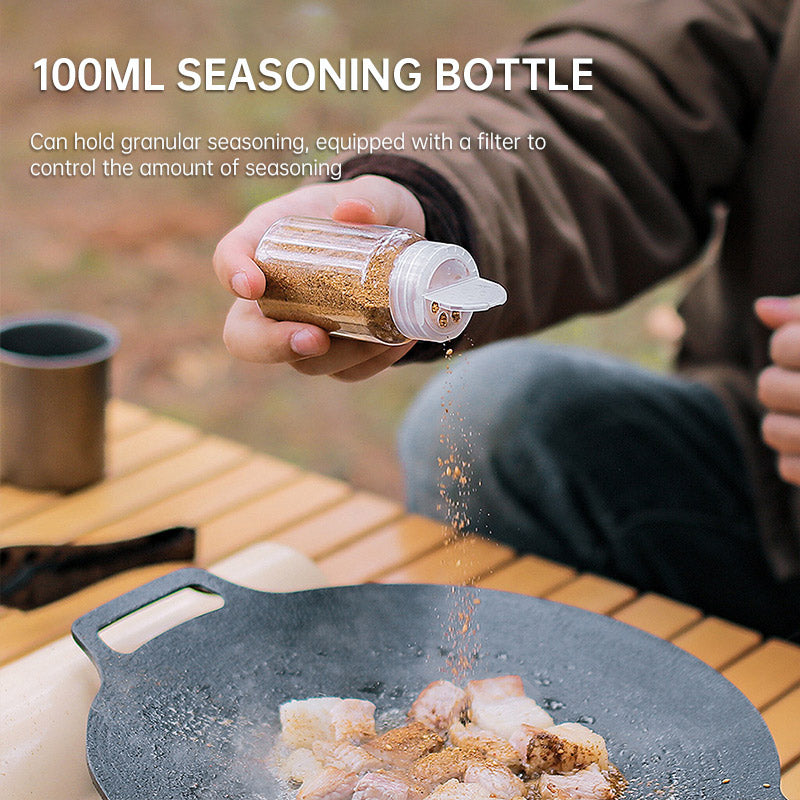 Outdoor 7-piece camping seasoning