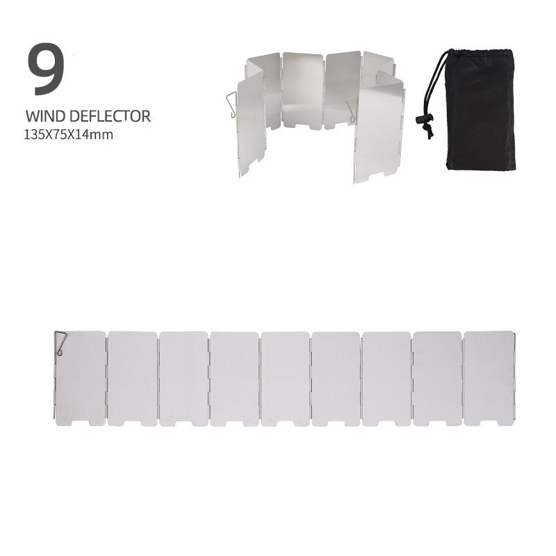 Outdoor Aluminum Alloy Windshield