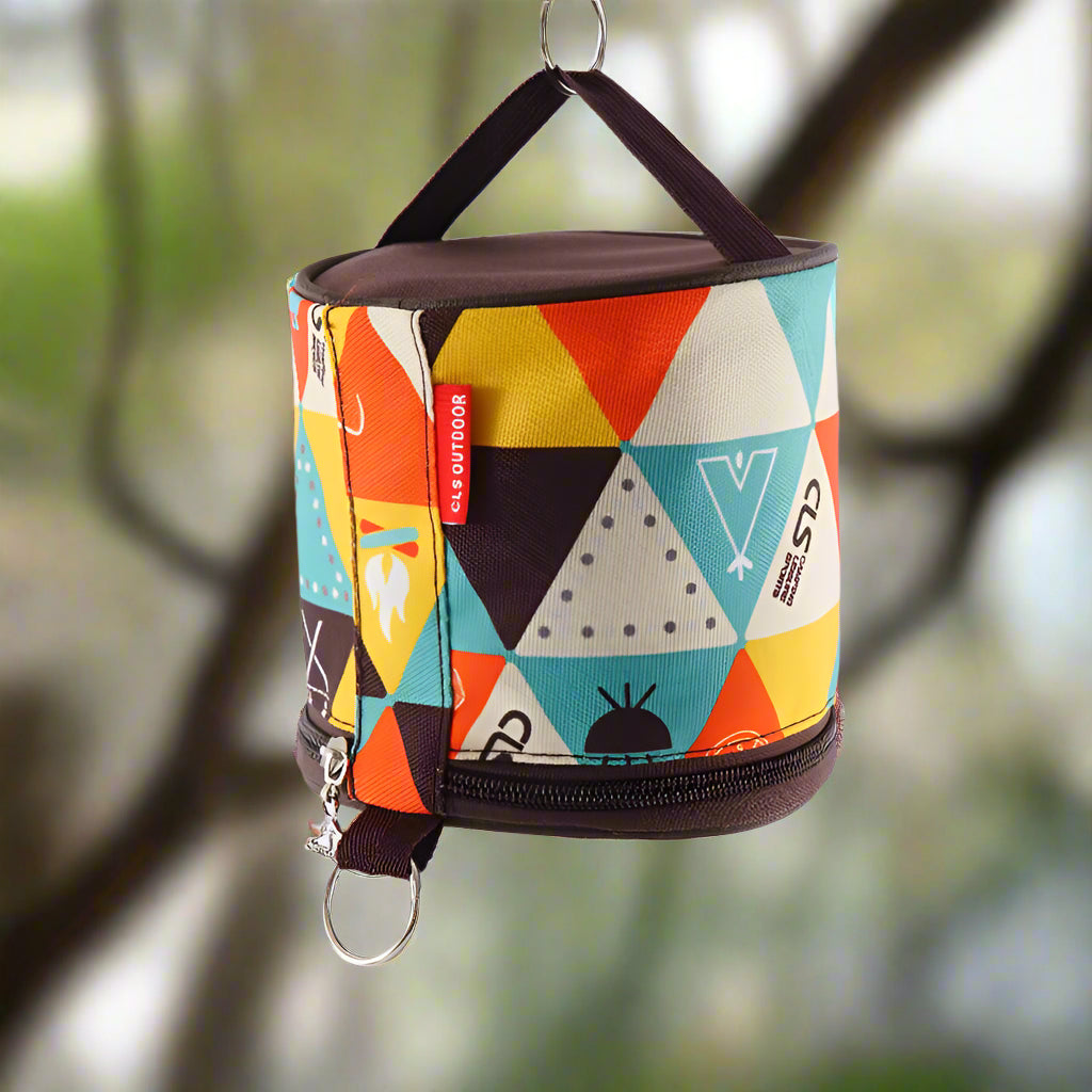 Outdoor camping ethnic style tissue box