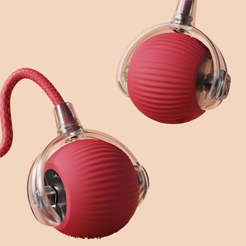 Cat Toy Gravity Intelligent Red Rope Rolling Ball