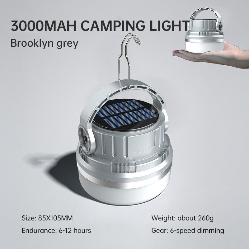 Outdoor Camping Light with Solar Charging