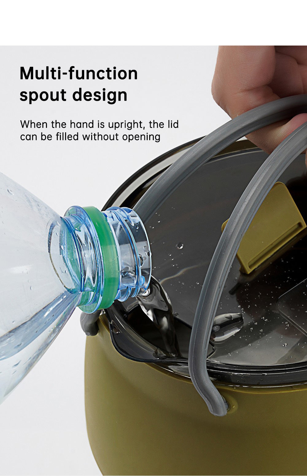 Portable Silicone Folding Kettle