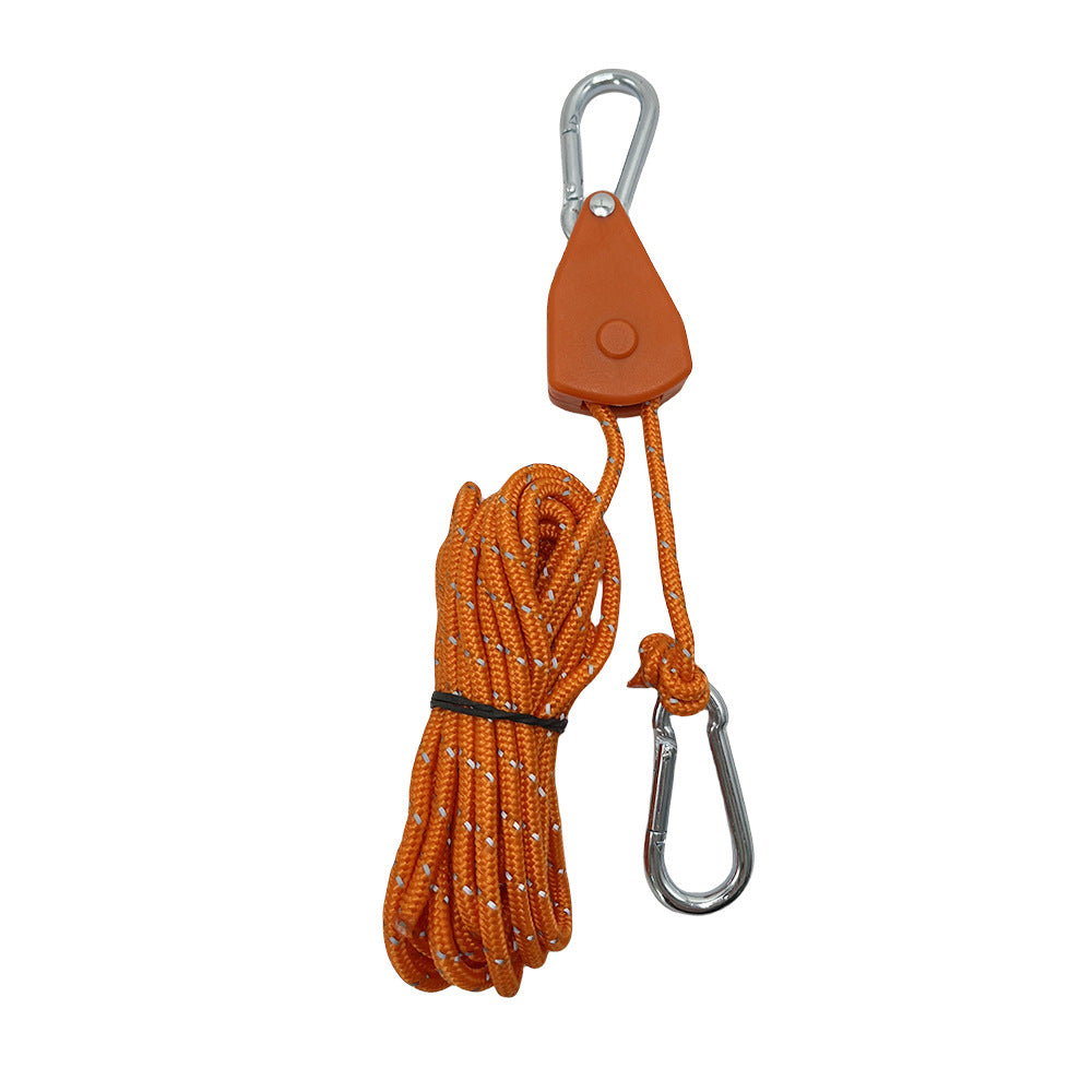 Outdoor camping canopy wind rope