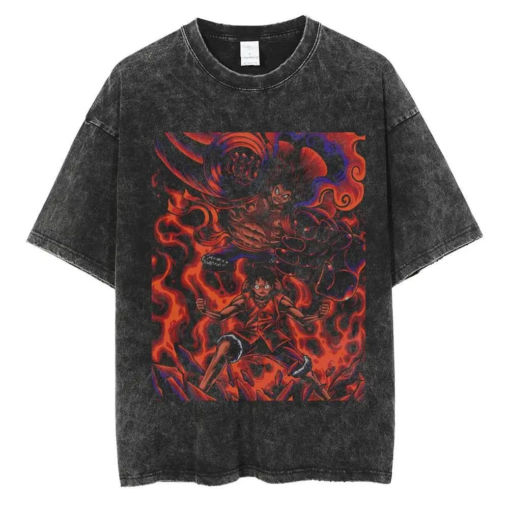 One Piece Luffy T-Shirt Anime