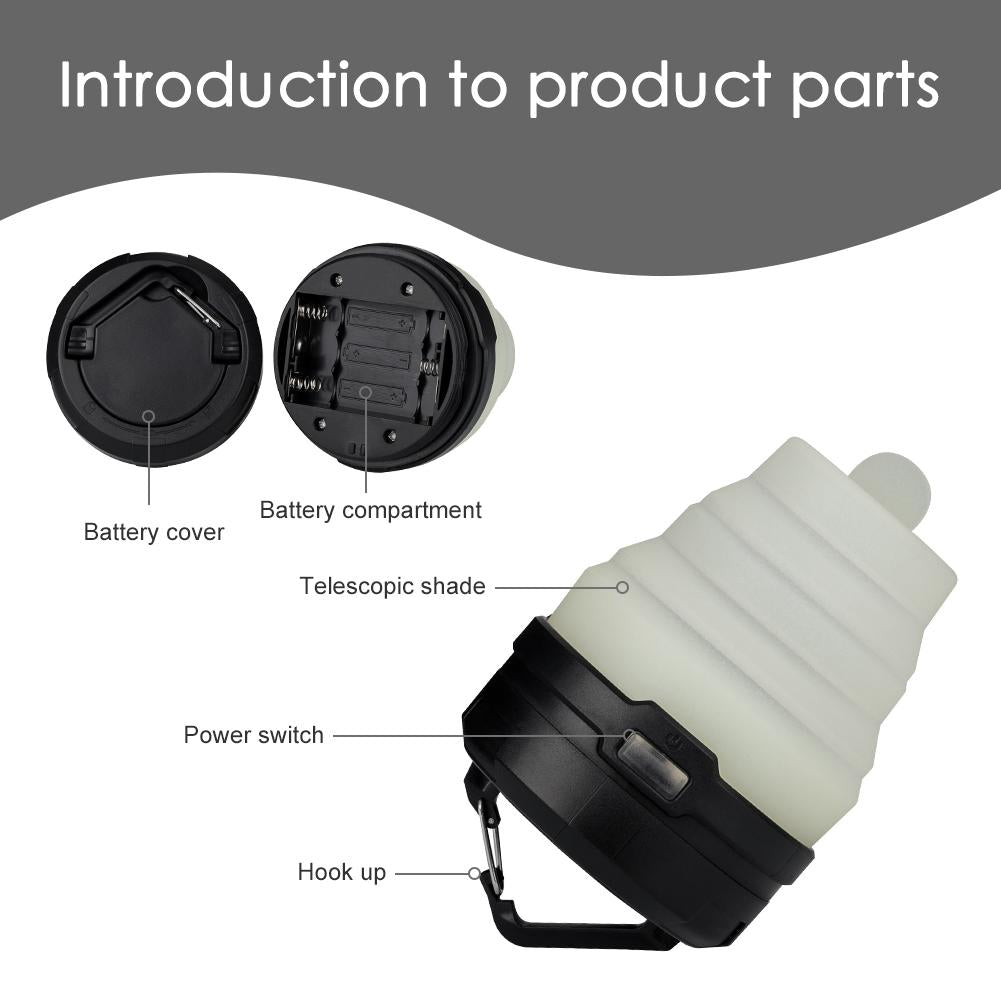 Retractable Camping Light LED