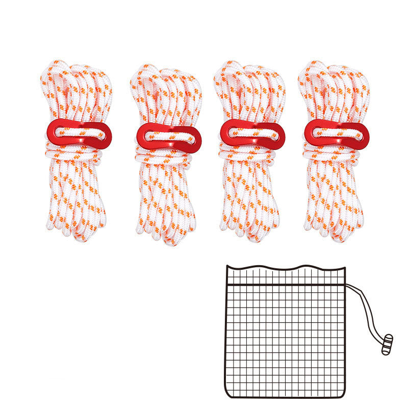 Outdoor Camping 4mm Reflective Tent Rope