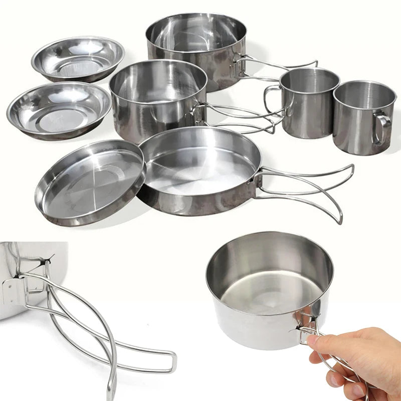 Stainless Steel Outdoor Cookware