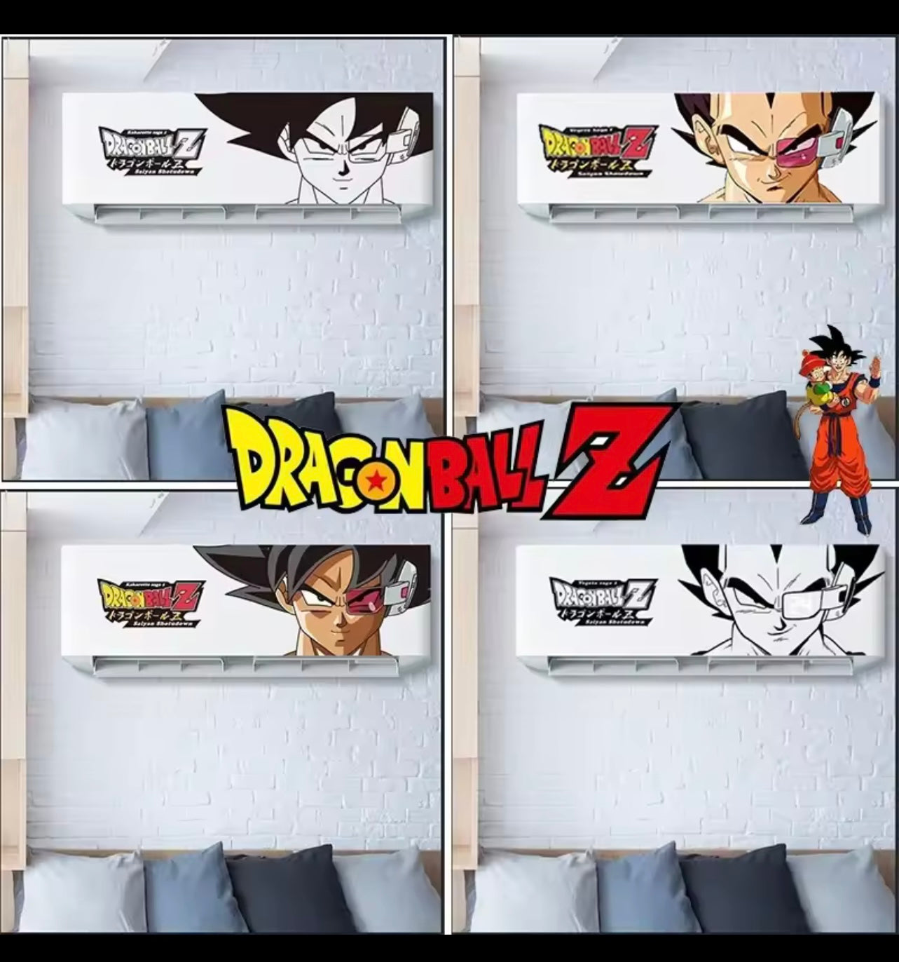 Dragon Ball Air Conditioner Sticker