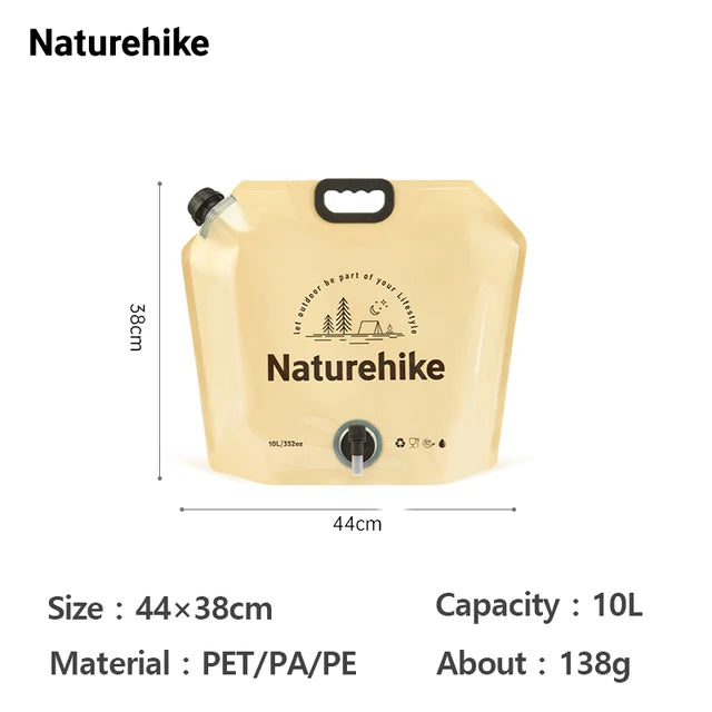 Naturehike Camping Drinking Water Bag 10L