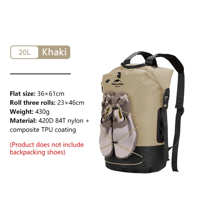 Naturehike TB03 TPU Wet & Dry Separation Waterproof Bag