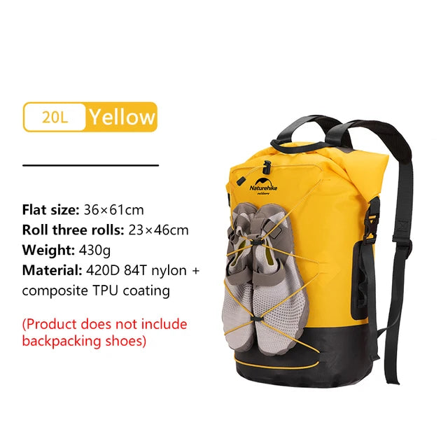 Naturehike TB03 TPU Wet & Dry Separation Waterproof Bag