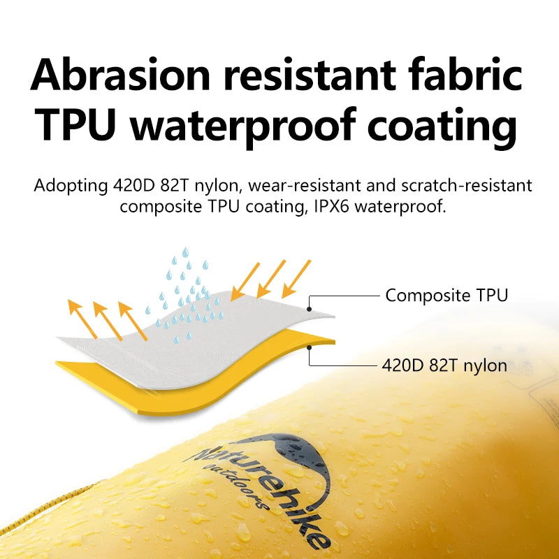 Naturehike TB03 TPU Wet & Dry Separation Waterproof Bag