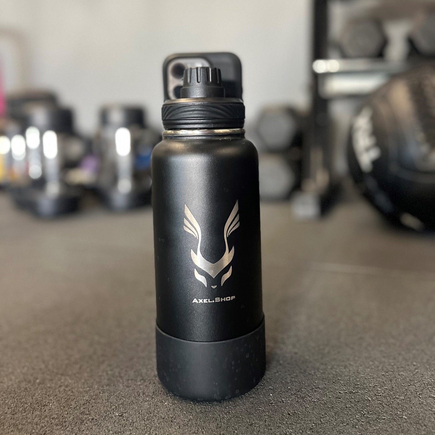 Axel double wall stainless-steel bottle with MagSafe
