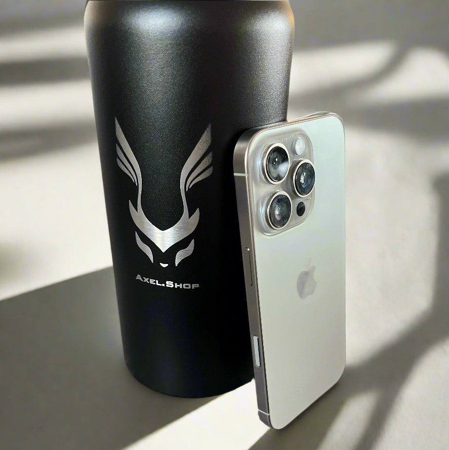 Axel double wall stainless-steel bottle with MagSafe