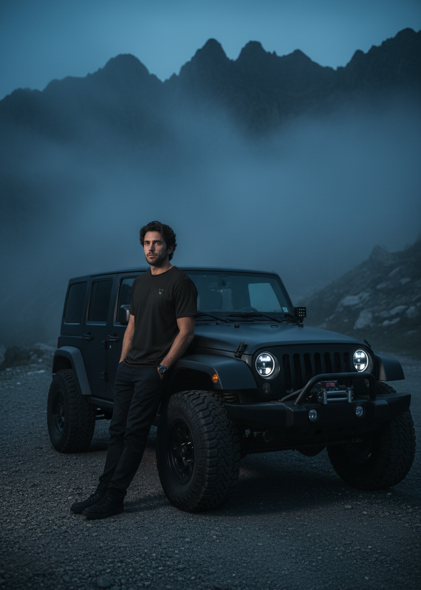 My Last Wish - Male Foggy Jeep