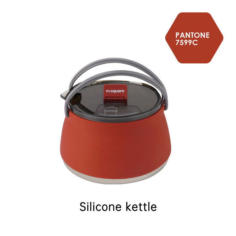 Portable Silicone Folding Kettle