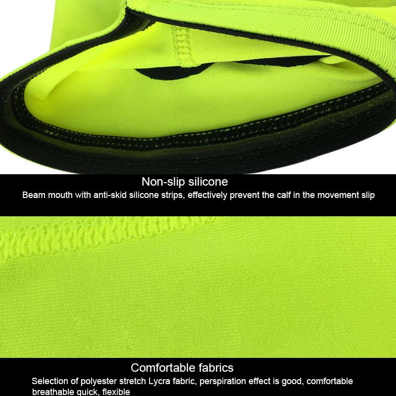 1PCS Football Shin Guards Protector Soccer Honeycomb Anti-crash Leg Calf Compression Sleeves Cycling Running shinguards