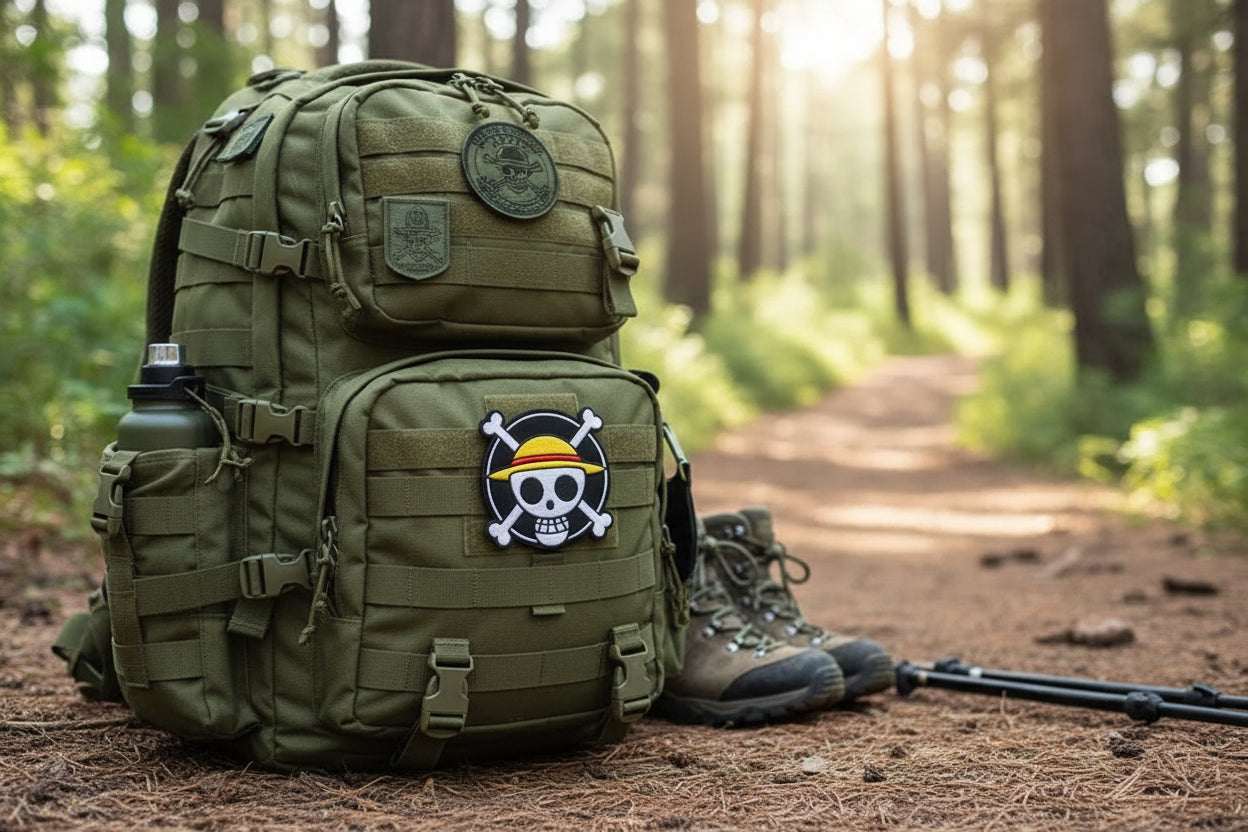 ONE PIECE TACTICAL VELCROW STICKER
