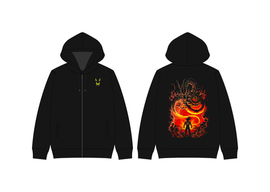 Dragonball Zipped Hoodie