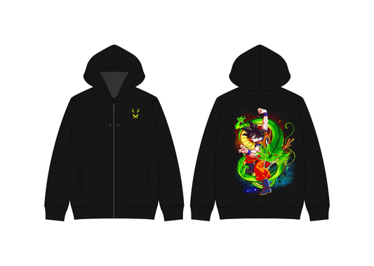 Dragonball Zipped Hoodie