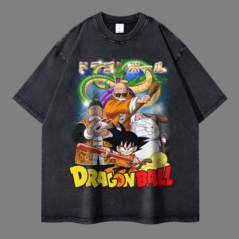 Vegeta Bejita T-shirts Oversized Anime Dragon Ball T Shirt