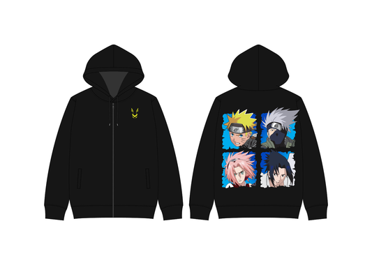 NARUTO Zipped Hoodie
