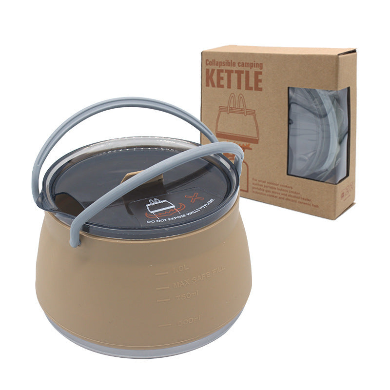 Portable Silicone Folding Kettle