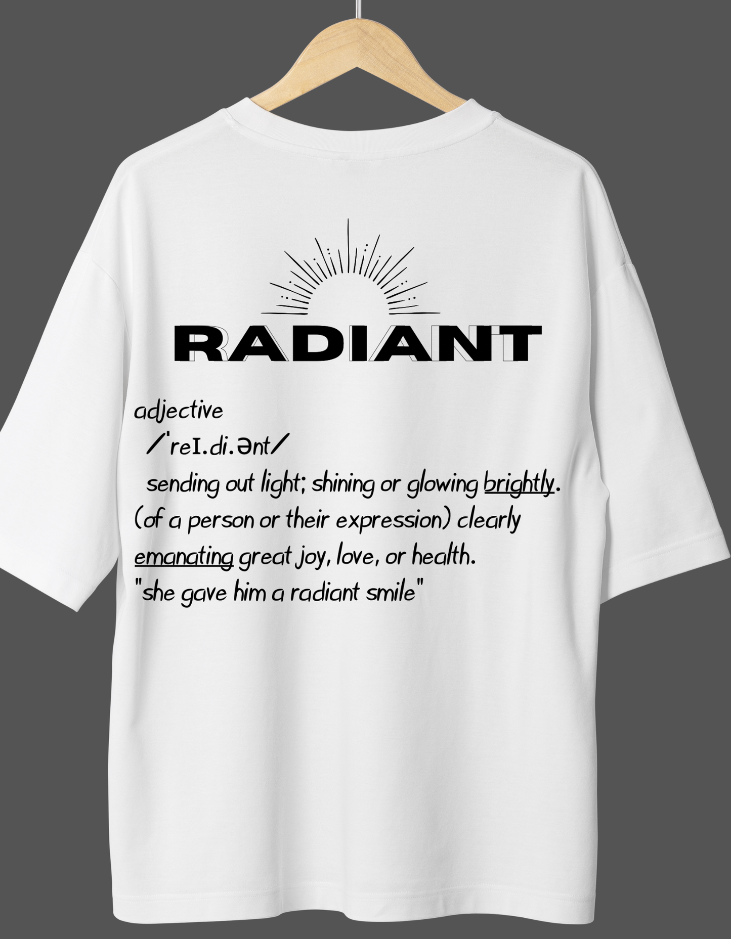 RADIANT ADJECTIVE