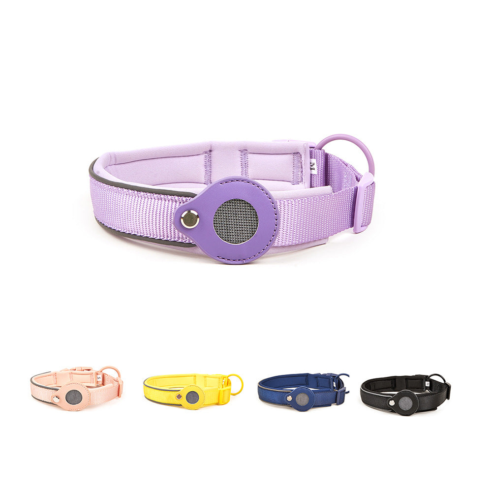 Pet Collar with Apple Airtag Case