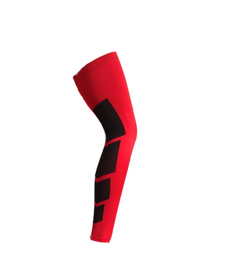1PCS Pro Sports Silicone Antiskid Long Knee Support Brace Pad Protector Basketball Leg Sleeve Kneepad 5 Colors