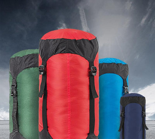 Camping and camping sleeping bag storage bag Lightweight capsule compression bag Travel clothing and miscellaneous storage bag 40D