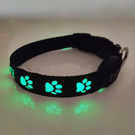 Led Rechargeable and Luminous Dog Collar