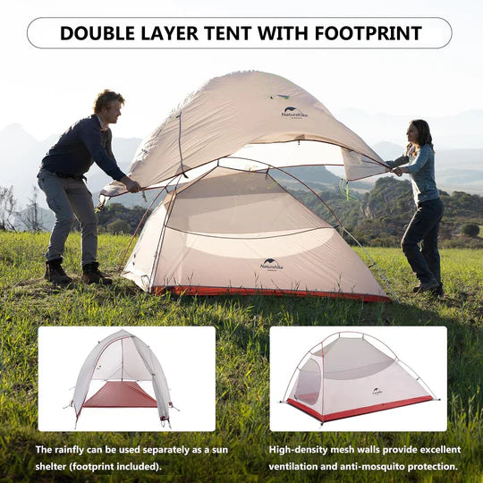 Naturehike Cloud Up 1 Lightweight Backpacking Tent