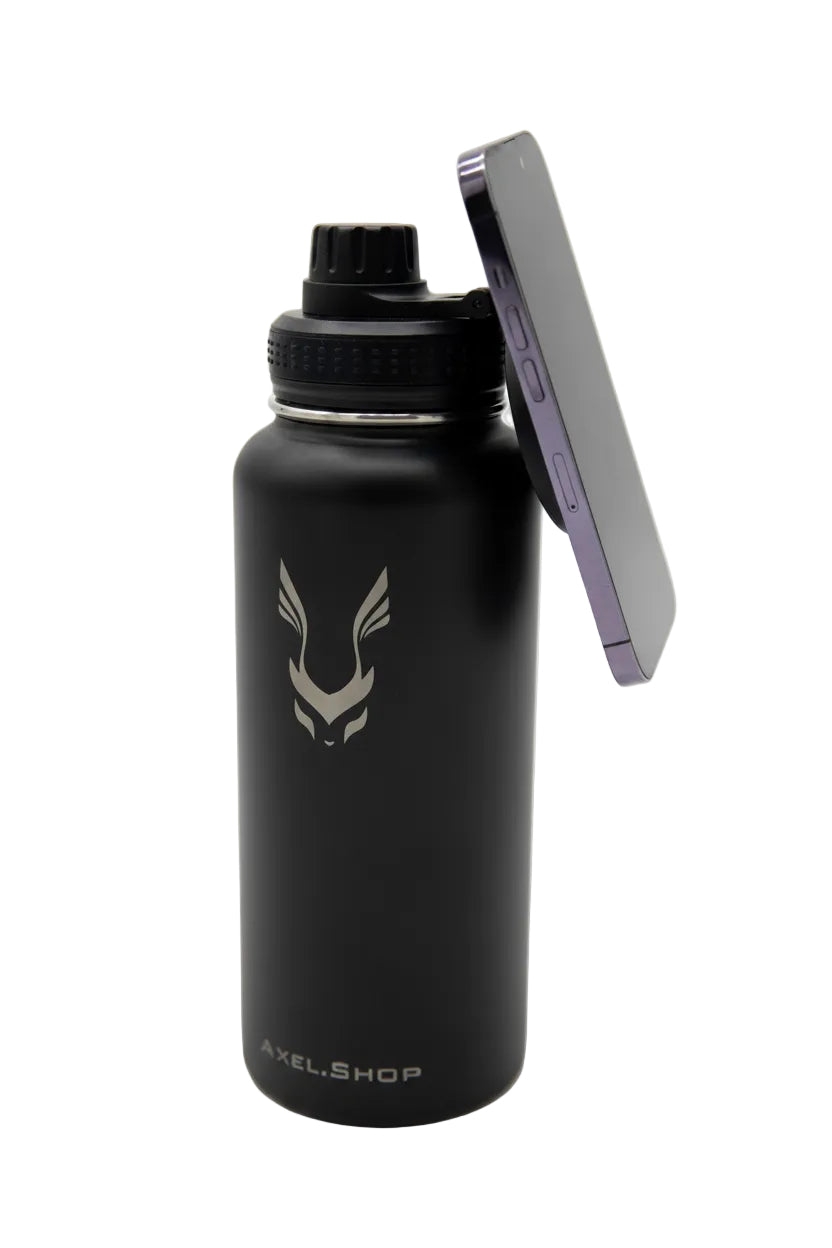 Axel double wall stainless-steel bottle with MagSafe