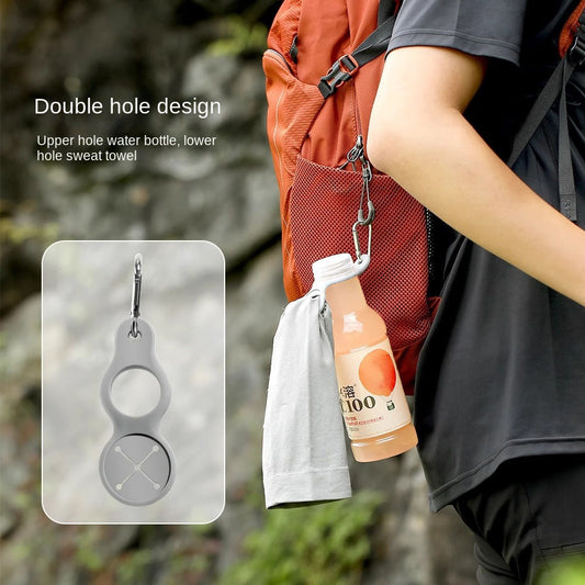 Outdoor water bottle hooks