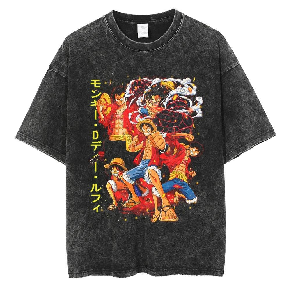 One Piece Luffy T-Shirt Anime
