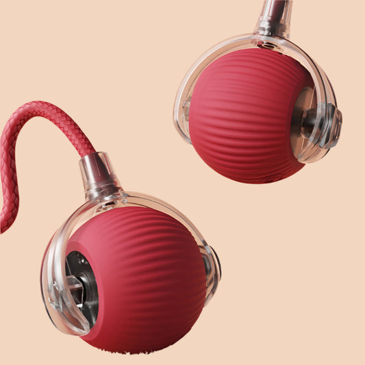 Cat Toy Gravity Intelligent Red Rope Rolling Ball