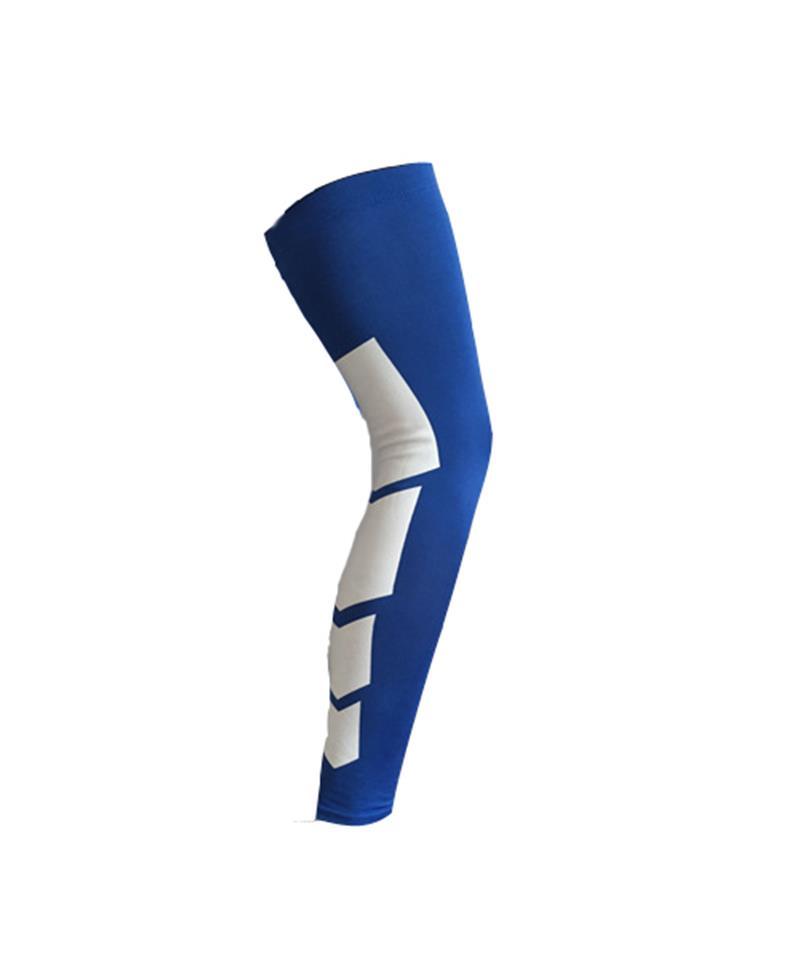 1PCS Pro Sports Silicone Antiskid Long Knee Support Brace Pad Protector Basketball Leg Sleeve Kneepad 5 Colors